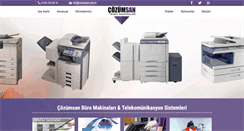 Desktop Screenshot of cozumsan.com.tr